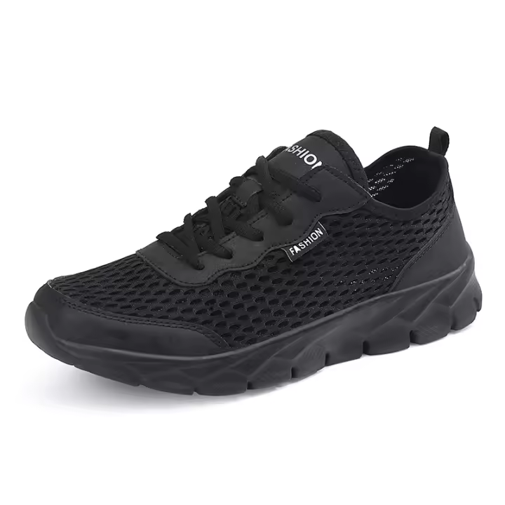 Zapatillas de deporte de malla de aire para hombre, zapatos informales de diseñador, para caminar al aire libre, para correr, novedad de verano - 1