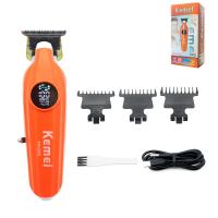 Kemei 2362 cortadora de pelo profesional Zero Gapped para hombres, cortadora de pelo superhidrofóbica con nanorecubrimiento, máquina para cortar cabello - details 6