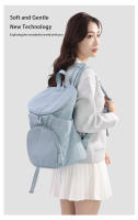 Mochila Ligera de Estilo Coreano Unisex para Viajes al Aire Libre Material de Poliéster para la Forro Nylon para Exteriores - details 3