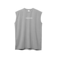 Camiseta sin mangas de entrenamiento para hombre, camisa informal con estampado de cuello redondo, resistente al sudor, cómoda, de secado rápido - details 3