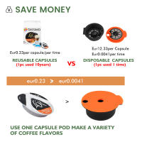 ICafilas-cápsulas de café rellenables para máquina Tassimo BOSCH, reutilizables, para Crema, ecológico - details 7