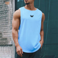 Summer Casual Breathable Quick Dry Sleeveless Tank Top Mens Gym Bodybuilding Workout Muscle Stringer Fashion Fitness Mesh Vest - details 4