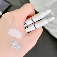 Lápiz de sombra de ojos blanco brillante, lápiz resaltador de maquillaje con efecto deslumbrante, 1 ud. - details 2