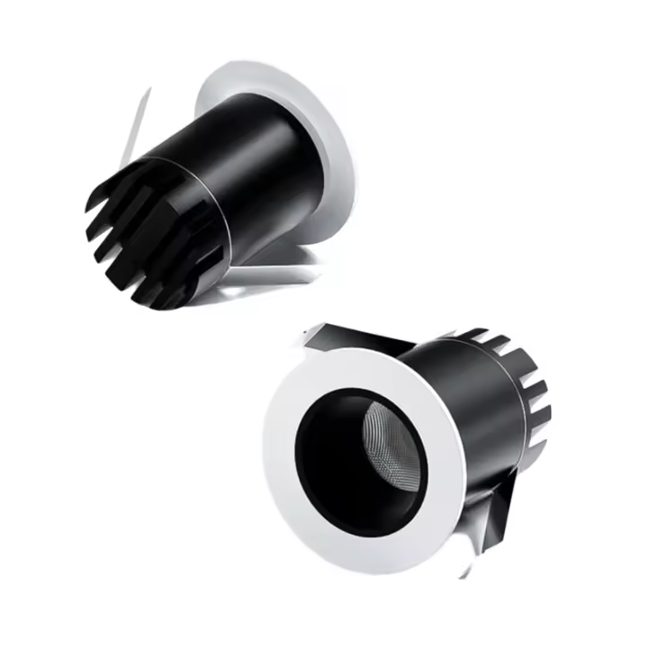 Mini Luces de Downlight LED Regulables Anti-reflejantes Ultra-delgadas de Aluminio - 1