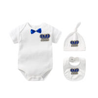 MIYOCAR-Conjunto de ropa de verano con diamantes de imitación para bebé, mono de una pieza, regalo para baby shower, SS6-Cs - details 2
