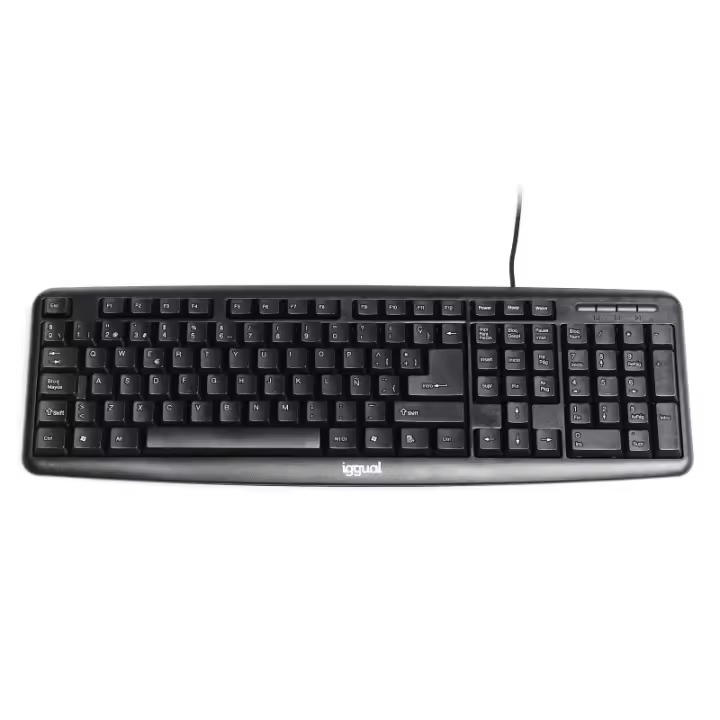 Iggual Teclado Estándar Ck-basic-105t Negro - 1