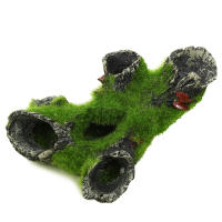 Cueva De Resina Para Acuario Decoración De Hogar Para Camarones Y Peces Simulación De Árbol Casa De Escondite Para Aquario Arte Y Manualidades - details 2