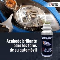 AREABOXES Kit Restauración Faros Coche – Polímero Líquido Profesional, Fácil y Rápido, Completo (KIT PROFESIONAL) - details 2