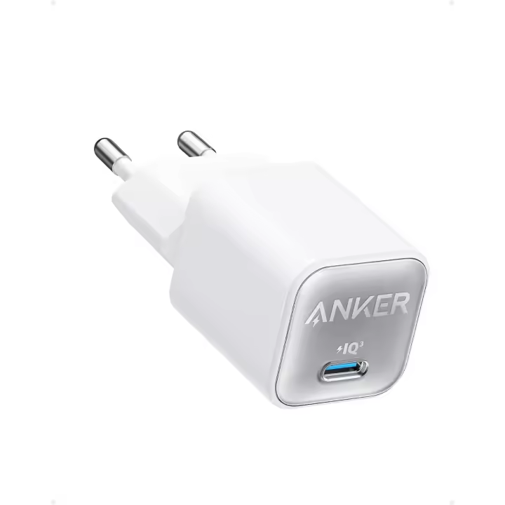 Anker innovations Cargador USB C GaN 30 W, cargador 511 (Nano 3), cargador rápido PIQ 3.0 PPS - 1