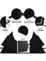 Álbum De Memoria DIY De 60 Páginas En Papel Kraft Para Proyectos De Arte Y Manualidades Perfecto Para Decoración - details 6