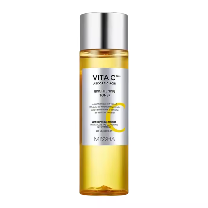 Tonico Facial Coreano para Manchas Oscuras - Missha Vita C Plus Brightening Toner - 1