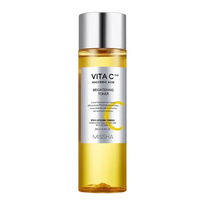 Tonico Facial Coreano para Manchas Oscuras - Missha Vita C Plus Brightening Toner - 1