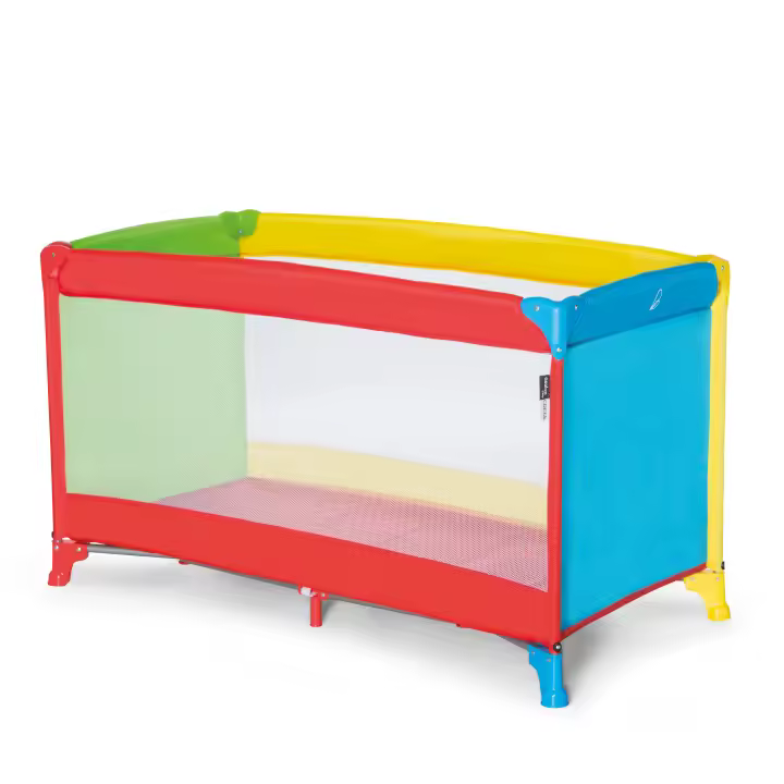 Asalvo Cuna de Viaje Creta para Bebé – Cuna Ligera y Compacta de 120 x 60 cm, Fácil de Montar y Desmontar, Ideal para Viajes y Uso Diario - 1