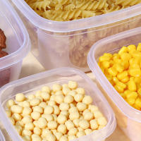 Cajas De Almuerzo Bento Portátiles Para Almacenamiento De Alimentos 5Pcs Organizador De Frutas Y Verduras Rectangular Material Plástico Para Uso Doméstico Y Exterior - details 8