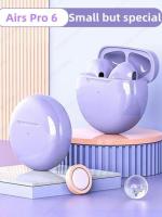 Auriculares Inalámbricos Pro6 TWS Con Control Táctil Bluetooth 5.0 Para Deporte Earbuds Musicales Compatible Con iPhone Xiaomi - details 0