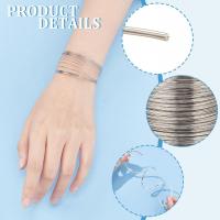 Hilo De Memoria Para Joyería 300 Bucle Hilo De Acero Para Pulseras De Pulsera Y Joyería De Enredo DIY Kit De 22 Ga 55mm - details 3
