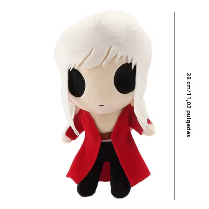 Peluche Dante De Devil May Cry Juguete De Peluche Para Decoración De Hogar Y Regalo De Cumpleaños Material De Peluche Corto Relleno De Algodón PP Adecuado Para Niños De 3 a 12 Años - 1