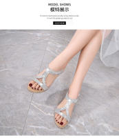 CA Sandalias de mujer 2025, dulces y cómodas, con punta redonda, zapatos de mujer de talla grande. - details 24