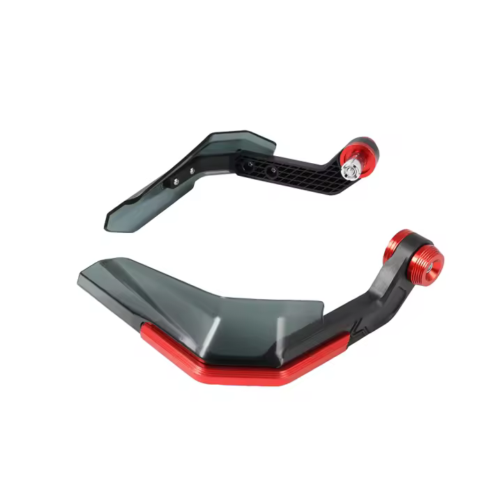 Protector De Mano Para Motocicleta Blindaje De Manillar Universal Resistente Al Viento Para Motocross Ajuste Para Manillar De 7/8" Material De Aluminio Y Plástico ABS - 1