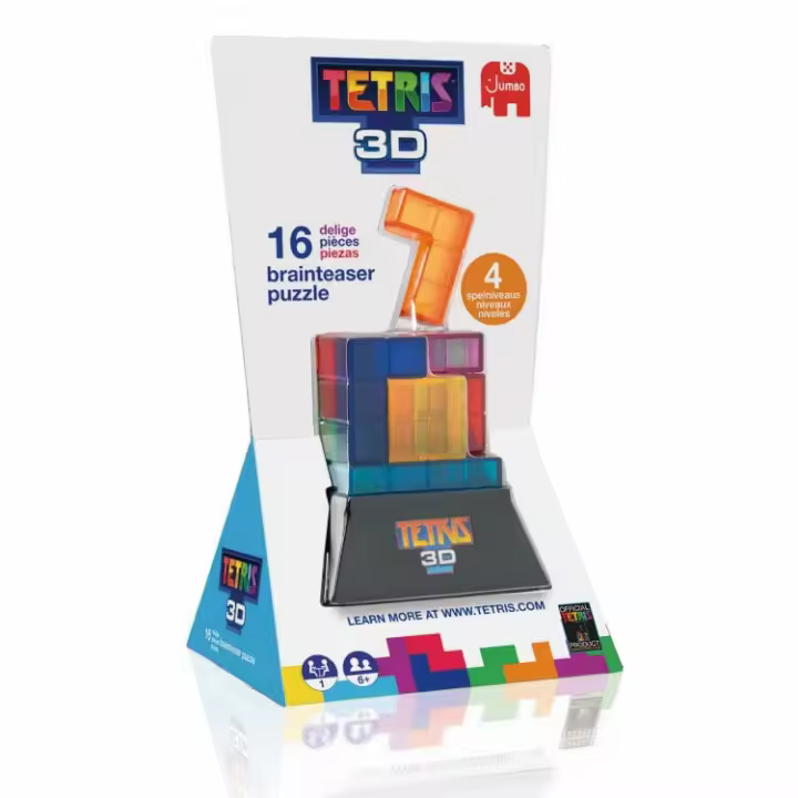 Jumbo Juego de Mesa Puzzle Tetris 3D - 1