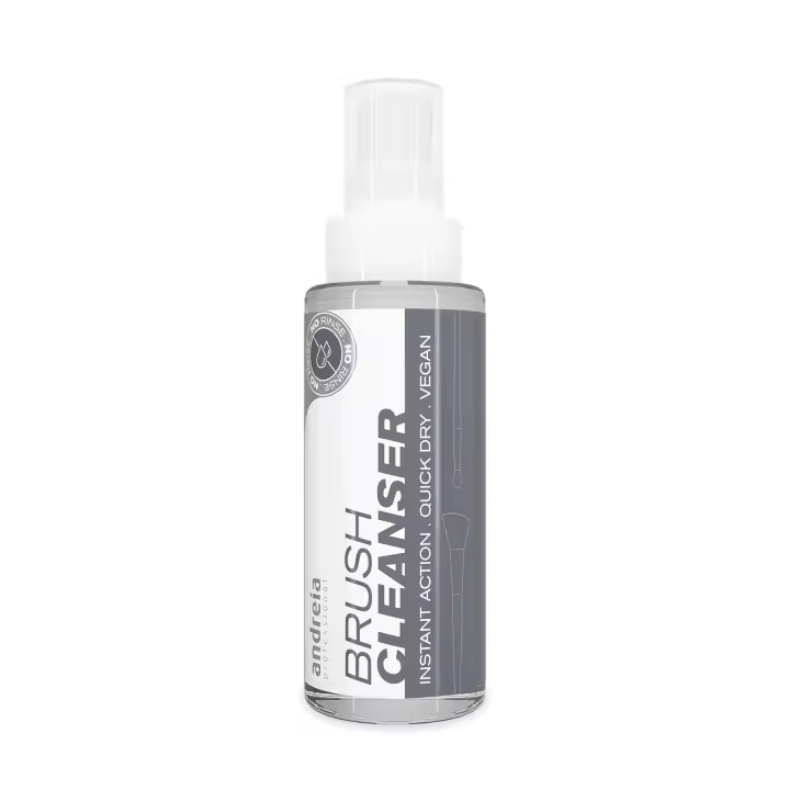 Andreia Professional Brush Cleanser 75mL Solución de Limpieza Suave para Pinceles de Maquillaje - Limpiador Instantáneo para Pinceles Sin Aclarado - 1