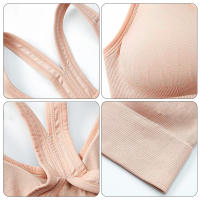Sujetador Deportivo Sexy Para Mujer Racerback Yoga Fitness Gimnasio Antigolpes Sin Costuras Secado Rápido Top Deportivo Transpirable Y Cómodo - details 10