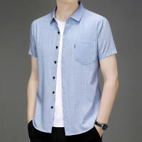 Camisa De Verano Para Hombre Casual Con Mangas Cortas Y Estampado Resistente a Arrugas Cómoda Versátil Para Todas Las Estaciones - details 15