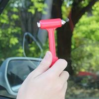 Martillo De Seguridad Para Ventanas De Coche Con Cortador De Cinturones De Seguridad Herramienta De Rescate Emergente 2 En 1 - details 8