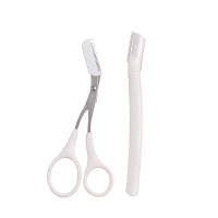 Karsyngirl Trimmer De Cejas Para Mujer Epilador Facial Raspador De Cabello De Cejas Acero Inoxidable Herramientas De Belleza 2/3 Piezas - details 11