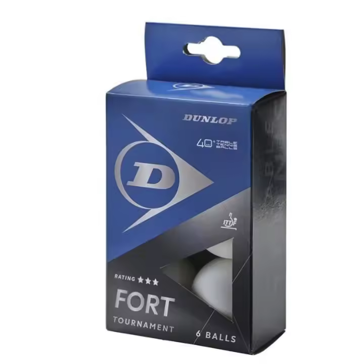 Pelotas Tenis Mesa ITF Dunlop Fort Tournament 6 bolas - 1