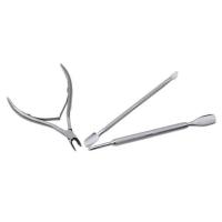 Kit De Manicura Y Pedicura Con Cortauñas En Acero Inoxidable Herramientas Para Eliminar Cutícula Y Piel Muerta Corta Y Pusher - details 12