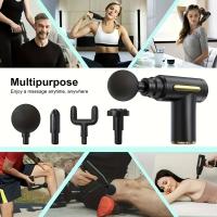 Masajeador De Músculo Fascial Gun Masajeador De Percusión Manoportable Para Corporal Espalda Y Cuello Pierna Batería Recargable 2000mAh Velocidad De 2800rpm - details 2