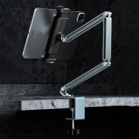 Soporte De Tableta De Aleación De Aluminio Portátil Soporte De Escritorio Para Monitor Con Base Giratoria De 360 Grados Y Plegable Para Ipad pro Mini - details 5