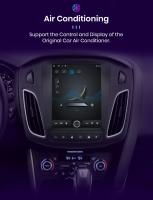 Junsun-reproductor Multimedia con Android y navegación GPS para Ford, autorradio 2Din con DSP, Carplay inalámbrico, 4G, estilo Tesla, para Ford Focus MK 3 2012-2017 - details 17