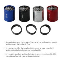 Kit De Turbo Para Coche Filtro De Aire Doble Turbina Accesorios De Combustible Ahorro De Combustible Con Tubo Y Manguera De Aluminio - details 4