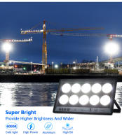 Lámpara De Inundación LED Alta Brillo 220V 50W 100W 200W 300W 500W IP65 Impermeable Para Iluminación Exterior Jardín Calle - details 3