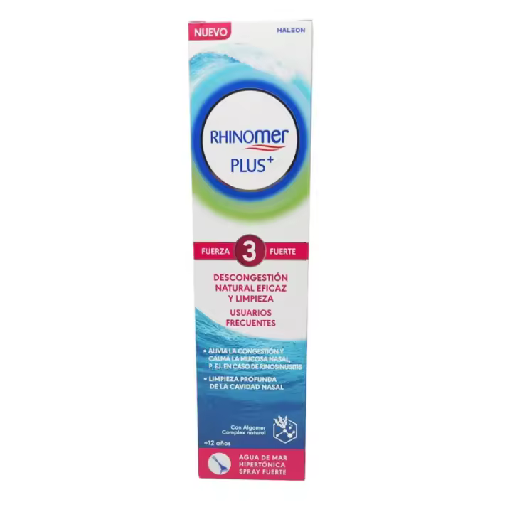 Rhinomer Plus+ 3 Fuerza Fuerte 125 ml Usuarios Frecuentes Rhinomer - 1