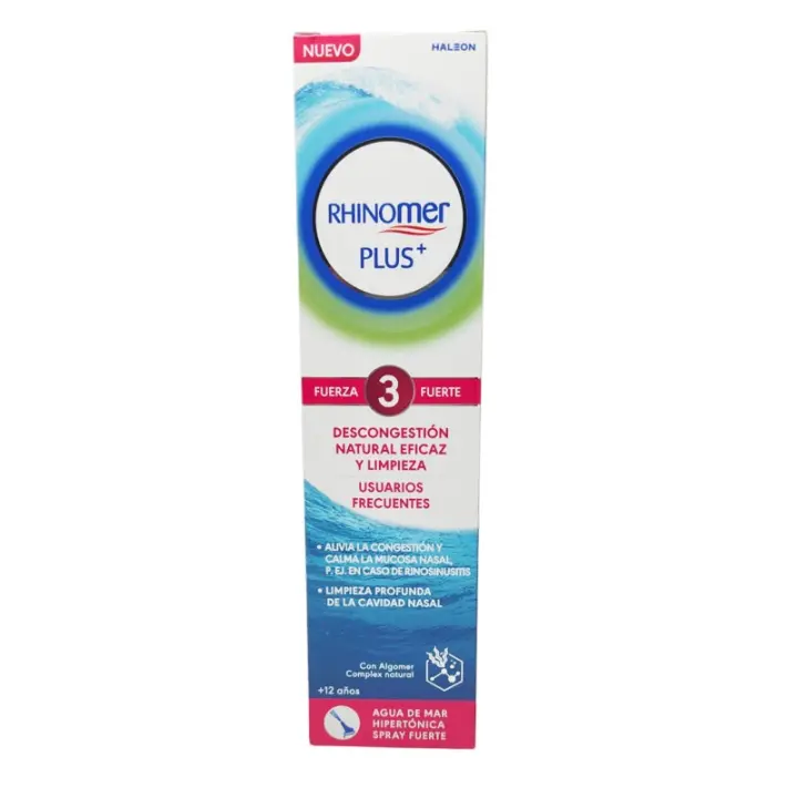 Rhinomer Plus+ 3 Fuerza Fuerte 125 ml Usuarios Frecuentes Rhinomer - 1