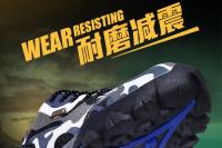 Zapatos De Senderismo Al Aire Libre 2024 Para Hombres Y Mujeres Corrida Por Caminos Camuflaje Invierno Deportivas Transpirables Antiguo Material De Suela De Goma Tela Elástica De La Piel Del Tobillo - details 9