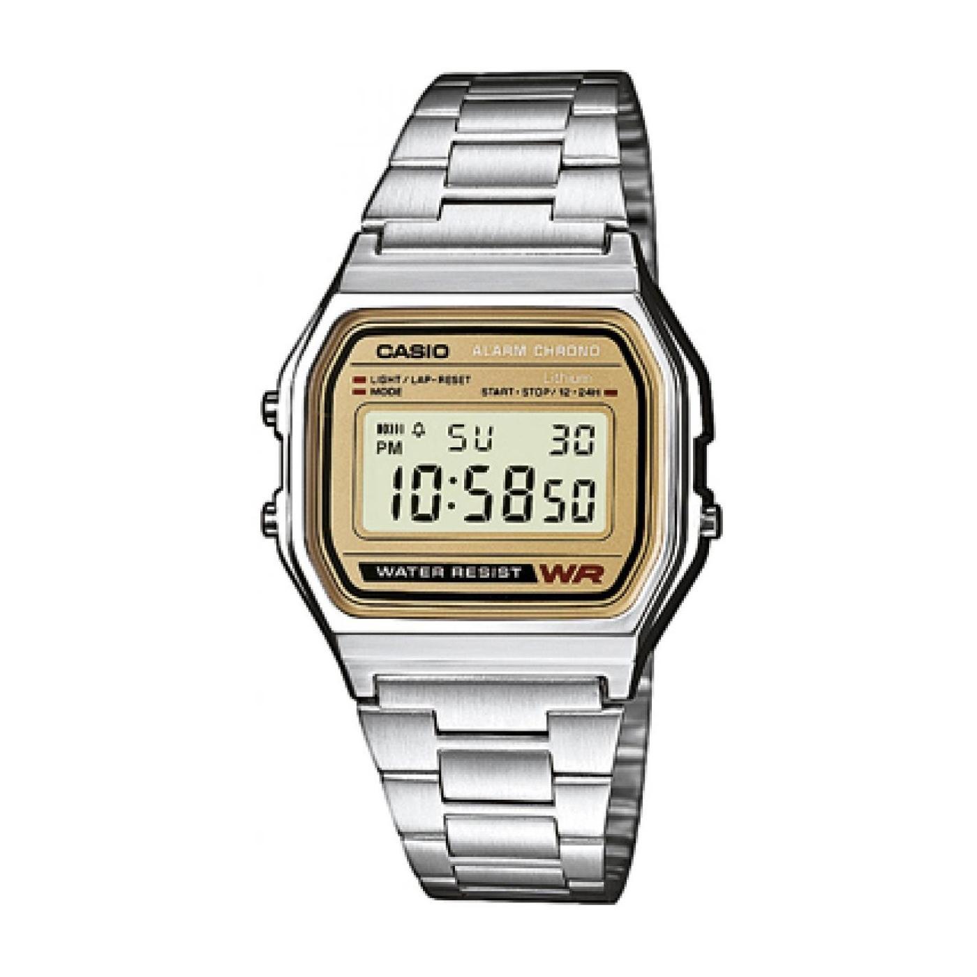 Reloj Casio Vintage A158WEA-9EF Resistente Al Agua | Cronómetro | Alarma