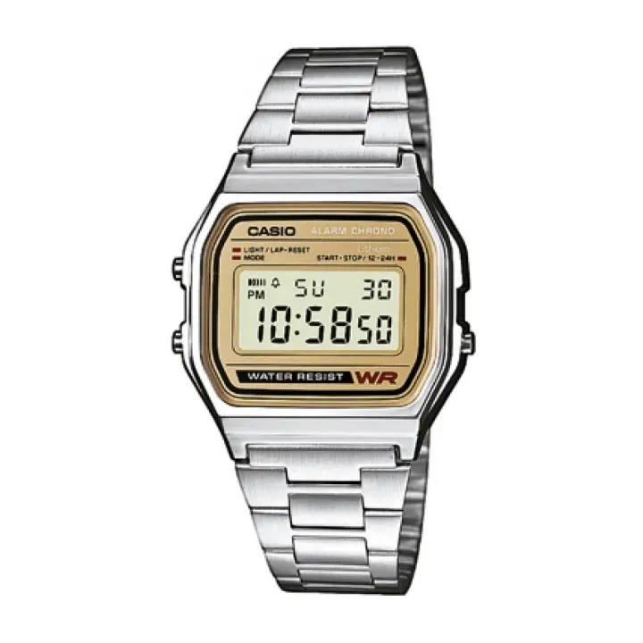 Reloj Casio Vintage A158WEA-9EF Resistente Al Agua | Cronómetro | Alarma - 1