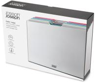 Joseph Joseph folio ™   Coast Silver, 4 tablas grandes codificadas por color, antideslizantes, aptas para lavavajillas - details 2