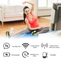 Monitor De Bebé Inalámbrico 2.4GHz Portátil Con Función De Audio Bidireccional Y Batería Recargable Intercomunicador De Hogar - details 1
