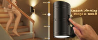 Lámpara De Pared LED Inteligente Sensor Dimmer Para Casa Aisle WC Pasillo Escalera Cocina Dormitorio Lámpara Nocturna - details 4