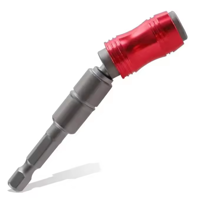 Juego De Soporte De Punta De Broca Giratorio Magnético 1/4 Pulgada Hexagonal Con Extensión Y Solución Rápida Para Destornillador - 1
