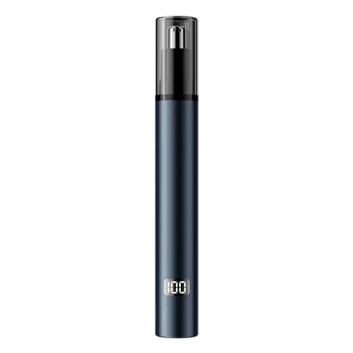 Cortadora de Pelo de Nariz Recargable de Alta Calidad - Trimmer Eléctrico de Aleación Metálica para Quitar Vellos de Nariz y Orejas, Kit de Aseo Corporal IPX7 Impermeable de - 1