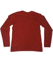 Camisetas Hombre Manga Larga Poleposition , Rojo  ,  M  XL 40 44 , Algodón ,Cuello redondo - details 1
