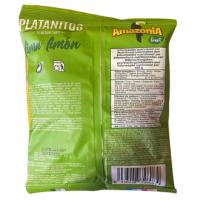 Platanitos Lima Limón Amazonia x 75 gr- Snack de plátano verde con sabor a limón - details 2