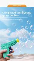 Pistola De Burbujas Manual Para Niños Juego De Exterior Para Fiestas Cumpleaños No Incluye Líquido Para Burbujas - details 3