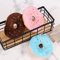 Juguete Interactivo Para Perros Donut Masticable Con Sonido Squeaky Juguetes De Peluche Para Mascotas Alimentos Para Mascotas - details 8